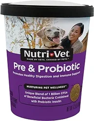 Mixed Reviews for Nutri-Vet Pre and Probiotic Soft Chews: Digestive Health Support