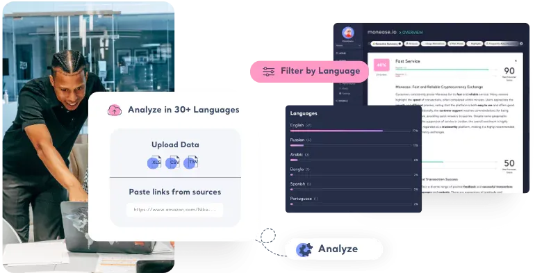Analyze Customer Feedback in 30+ Languages