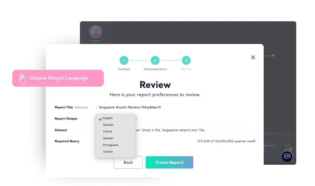 Outputs in Your Language