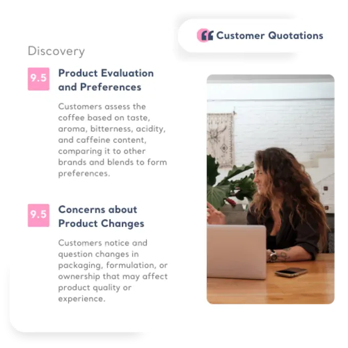 Structured View with Satisfaction Score