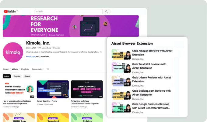 Learn with Video Tutorials