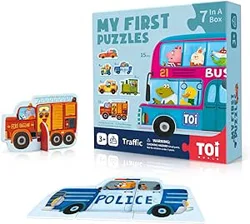 Mixed Reviews for Educational Puzzle Set Ages 2.5+