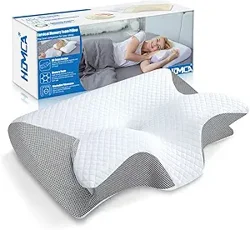 Positive Reviews for HOMCA Memory Foam Cervical Pillow - Neck Pain Relief & Improved Sleep Quality