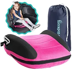 Hiccapop UberBoost Inflatable Booster Car Seat: Portable, Comfortable, and Easy-to-Use Travel Solution