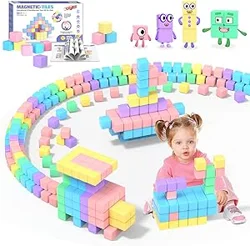 Parents Praise 45pcs Magnetic Blocks for Creativity and Learning