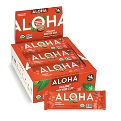 Review of Aloha Protein Bars - Peanut Butter Cup a Customer Favorite