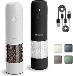 Customer Insights on TLYSXPRO Electric Salt and Pepper Grinder Set