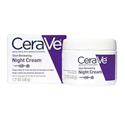 CeraVe Skin Renewing Night Cream: Thick, Effective, and Nourishing