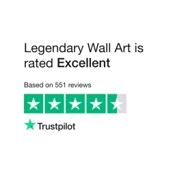 Mixed Reviews Highlighting Quality and Service of Legendary Wall Art