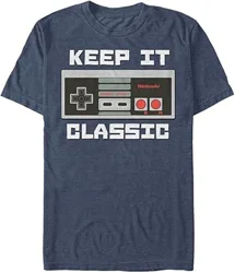 Mixed Customer Feedback for Nintendo Men's Keep It Classic T-Shirt