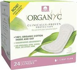 Mixed Reviews: Organyc 100% Organic Cotton Panty Liners