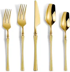 Explore In-Depth Customer Feedback on Gold Silverware Set