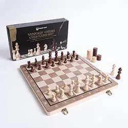 TOLIAN 15" Magnetic Wooden Chess Set: Pros and Cons Overview