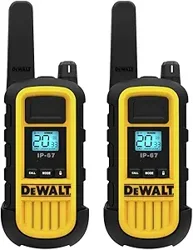 DEWALT DXFRS800 Walkie Talkies: Long-Range Capability and Clear Communication