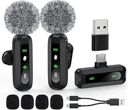 Positive User Feedback on USB C Lavalier Microphone Wireless Mini Mic