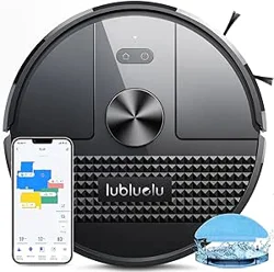 Lubluelu Robot Vacuum Cleaner with Mop 4500Pa: Smart Navigation & Strong Suction Impress Users