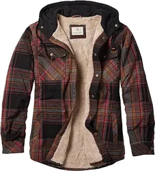 Mixed Opinions on Whitetails Men's Camp Night Berber Lined Hooded Flannel Shirt Jacket