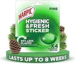 Mixed Customer Opinions on Harpic Hygienic Fresh Sticker Adhesive Toilet Blocks