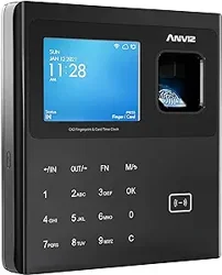ANVIZ Time Clock CX2 - Mixed Customer Reviews Highlight Setup Challenges and Reporting Limitations