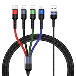 USAMS ISAIBELL Multi Charging Cable - Mixed Reviews on Durability and Versatility