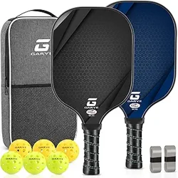 GARYE Pickleball Paddle Set: Affordable Choice for Beginners with Mixed Reviews