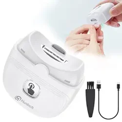 High-Quality Electric Nail Clipper with LCD Light and USB Rechargeable Battery