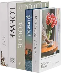 Mixed Reviews for ENGYAS 5 Pcs Fake Books for Decoration