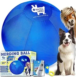 Mixed Reviews for Race&Herd 25" Herding Ball: Fun but Fragile