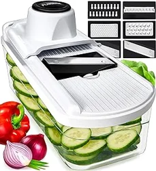 Mixed Customer Opinions on Mandolin Vegetable Slicer and Grater