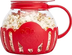 Ecolution Patented Micro-Pop Microwave Popcorn Popper: Customer Satisfaction and User-Friendly Features