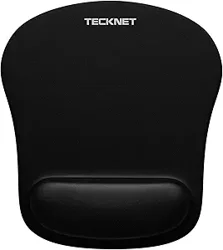 Mixed Reviews for TECKNET Ergonomic Mouse Pad with Wrist Support