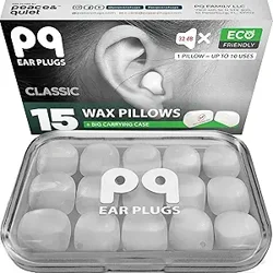 PQ Wax Ear Plugs: Superior Noise Cancellation & Comfort for Small Ears