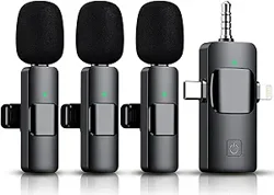 Mixed User Experiences with 3 in 1 Wireless Lavalier Microphone