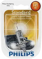 Philips H1 Halogen Bulb: Reliable, Easy Replacement with Good Brightness