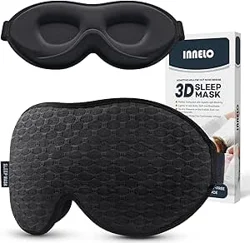 Mixed Reviews for the INNELO Sleep Mask: Comfortable Darkness or Strap Struggles?