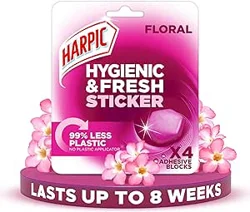 Mixed Customer Opinions on Harpic Hygienic Fresh Sticker Adhesive Toilet Blocks