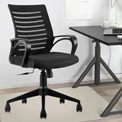 ASTRIDE Ace Mid Back Office Chair: Comfortable and Sturdy Choice