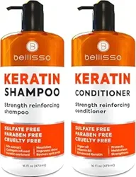 Overview of Customer Feedback on Keratin Shampoo and Conditioner Set