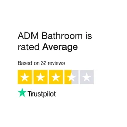 ADM Bathroom Review Summary: Quality Products, Fast Delivery, Mixed Customer Service