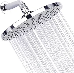 Mixed Customer Reviews for 20.3 cm Chrome Shower Head with Adjustable Brass Ball Joint