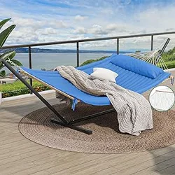 YITAHOME Double Hammock with Stand: Comfortable, Spacious, and Easy to Assemble