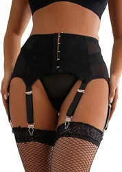 Mixed Reviews for ohyeahlady Women Stretchy Lace Suspender Belt