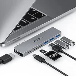 Review of GIISSMO MacBook Adapter with Thunderbolt 3 USB-C Hub