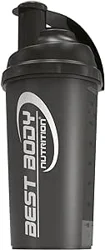 Mixed Reviews for Best Body Nutrition Protein Shaker in Black Steel