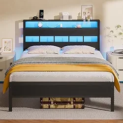 Mixed Reviews for Furnulem Full Size Bed Frame: Sturdy but Quality Concerns