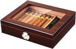 Mixed Reviews for Handmade Cedar Cigar Humidor with Glass Top