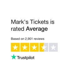 Mark's Tickets: Mixed Customer Reviews Highlighting Ticket Delivery, Customer Service Resolutions, and Issues with Fees and Refunds