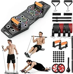 Foldable Push Up Board: Mixed Feedback on Versatile Home Workout Equipment