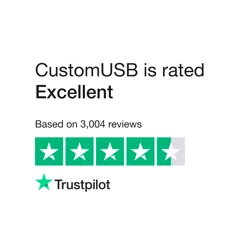 High Praise for CustomUSB: Excellent Service, Quality Products & Fast Delivery