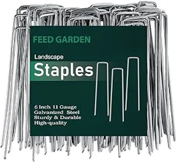 Positive feedback on FEED GARDEN 6 Inch Landscape Staples